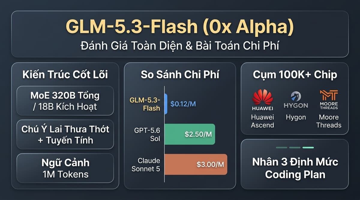 Ảnh bìa infographic Zhipu GLM-5.3-Flash (Ox Alpha)