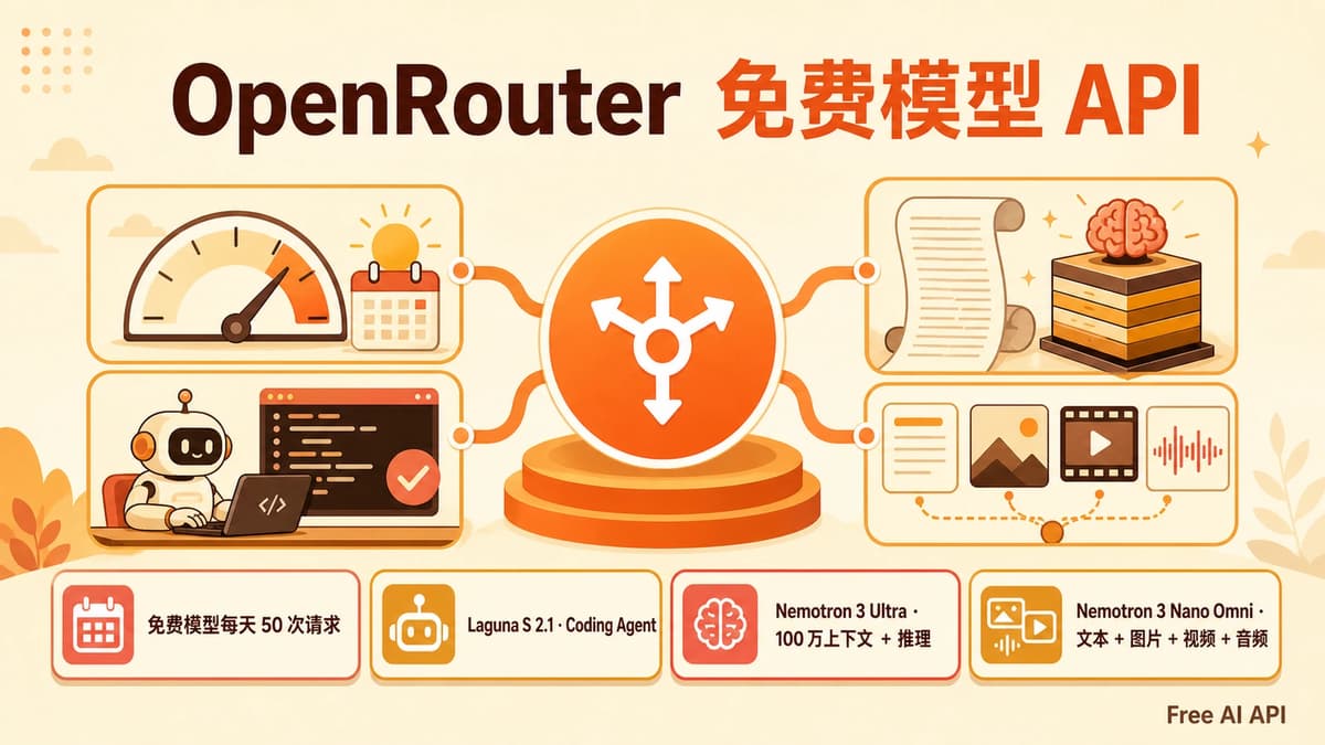 OpenRouter API Key 获取教程 — Free AI API