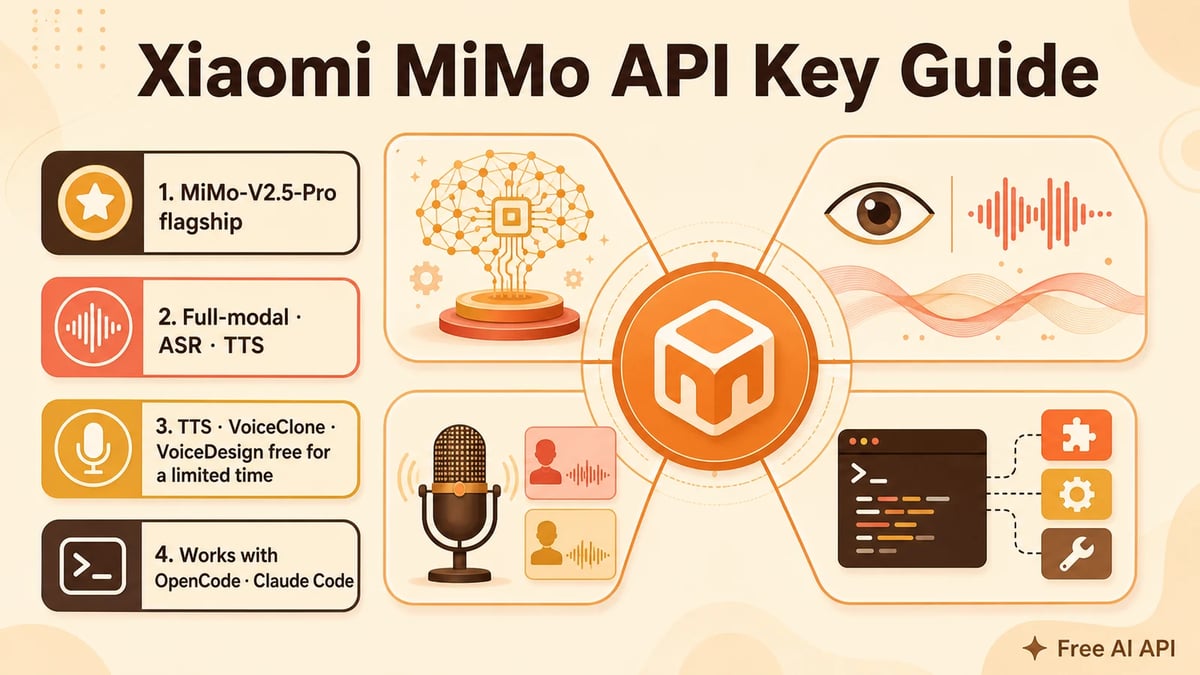 Xiaomi MiMo API Key Guide — Free AI API