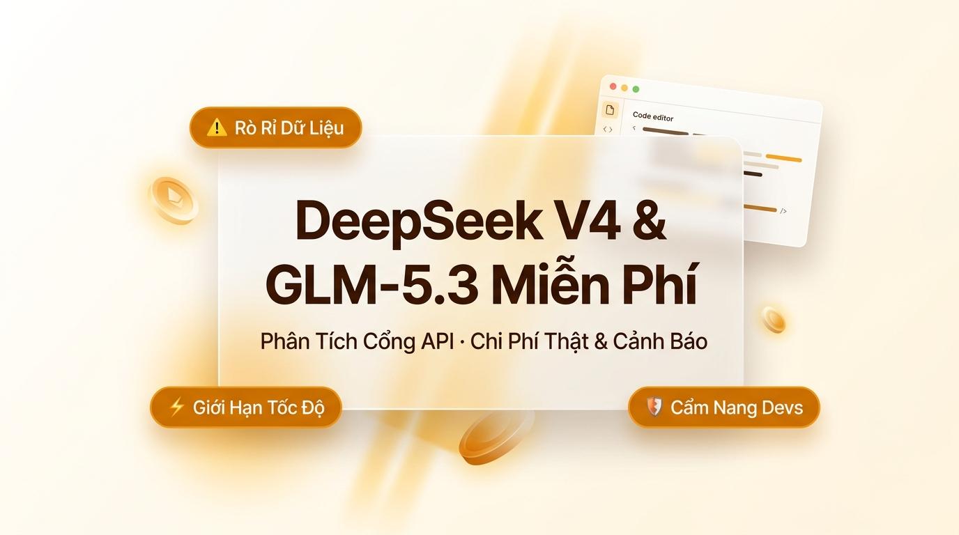 Cơn sốt DeepSeek V4 & GLM-5.3-Flash Miễn Phí trên X