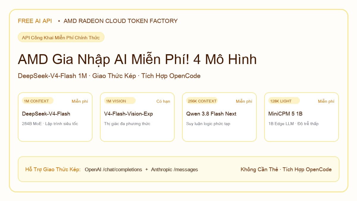 AMD Radeon Cloud Token Factory Ảnh bìa tiếng Việt