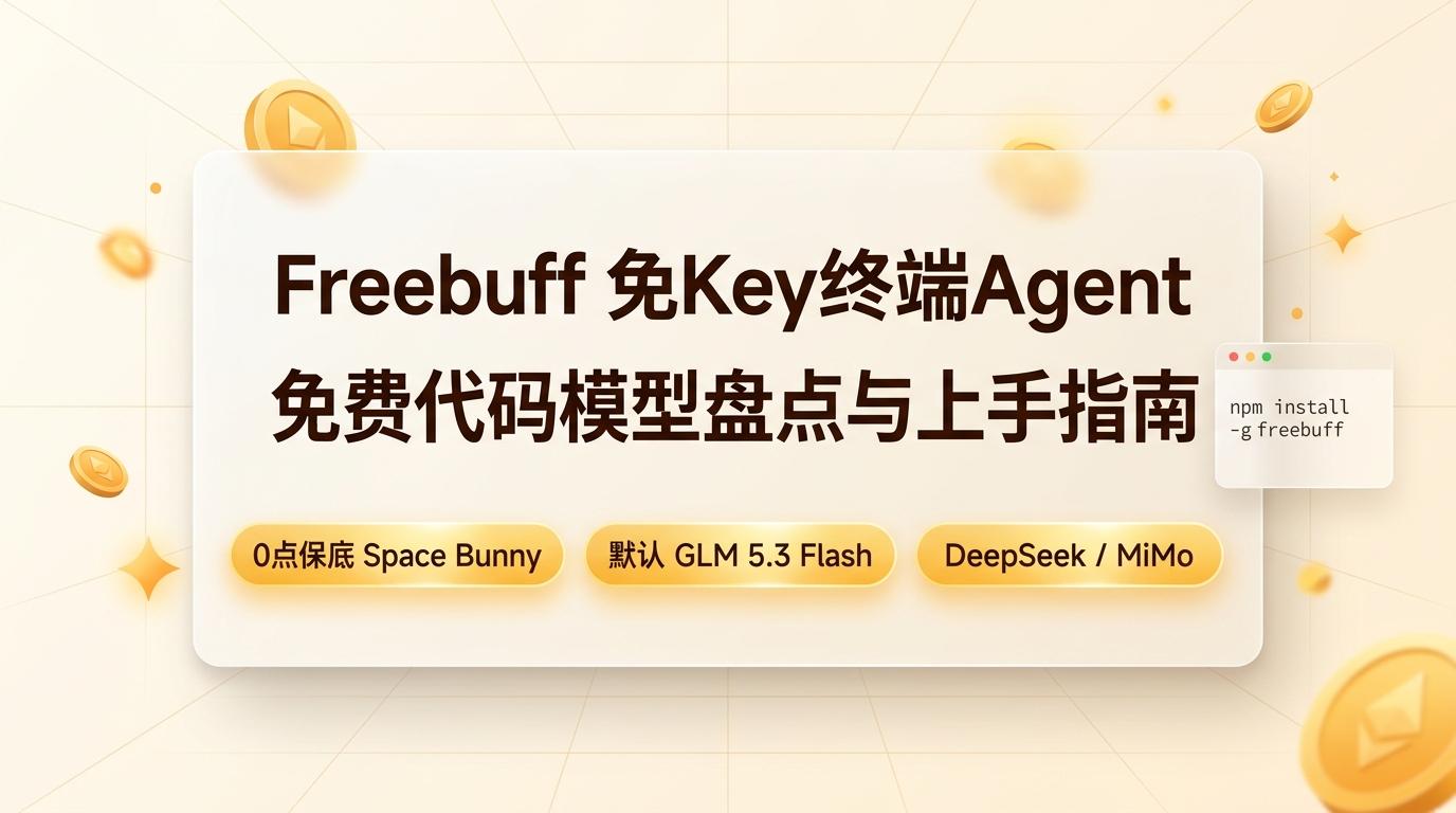 Freebuff 免费终端 Agent 指南封面
