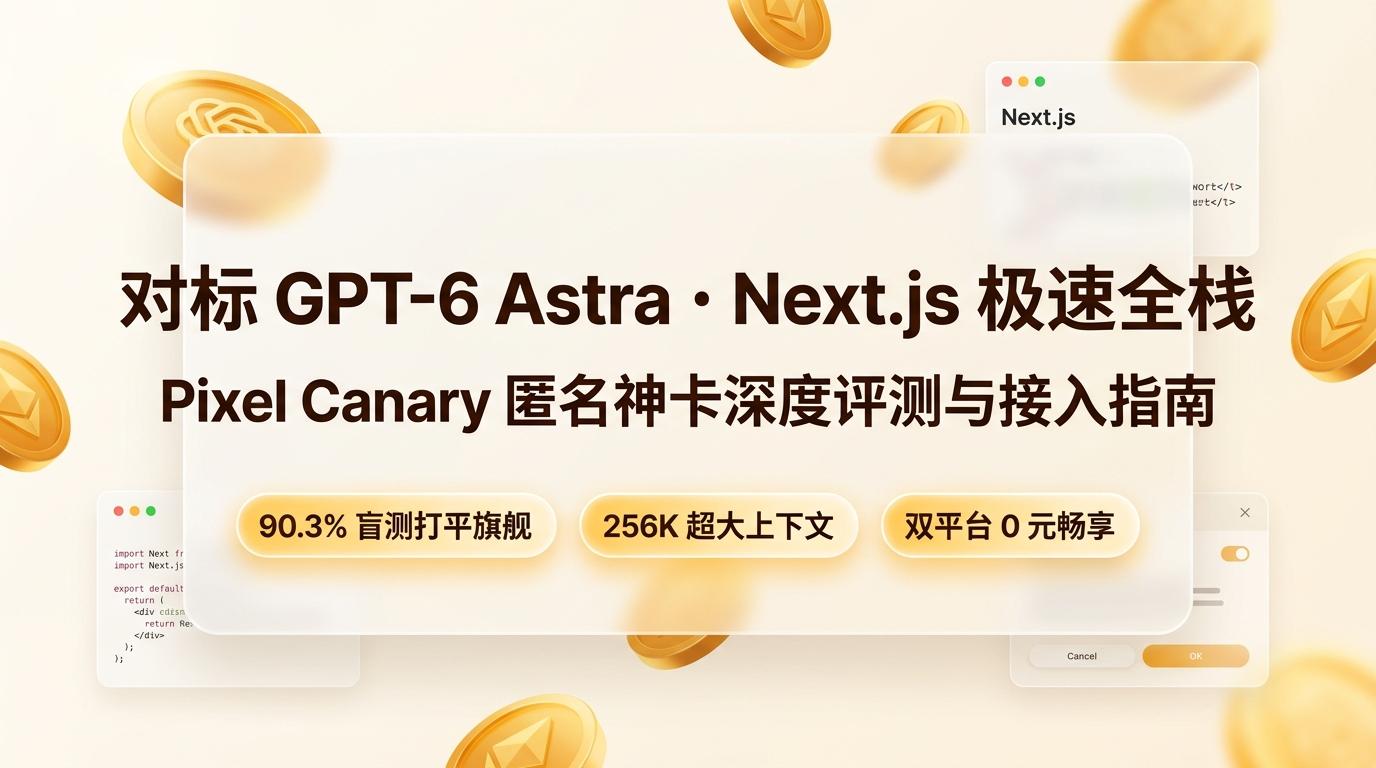 Pixel Canary Next.js Guide Cover (zh-CN)
