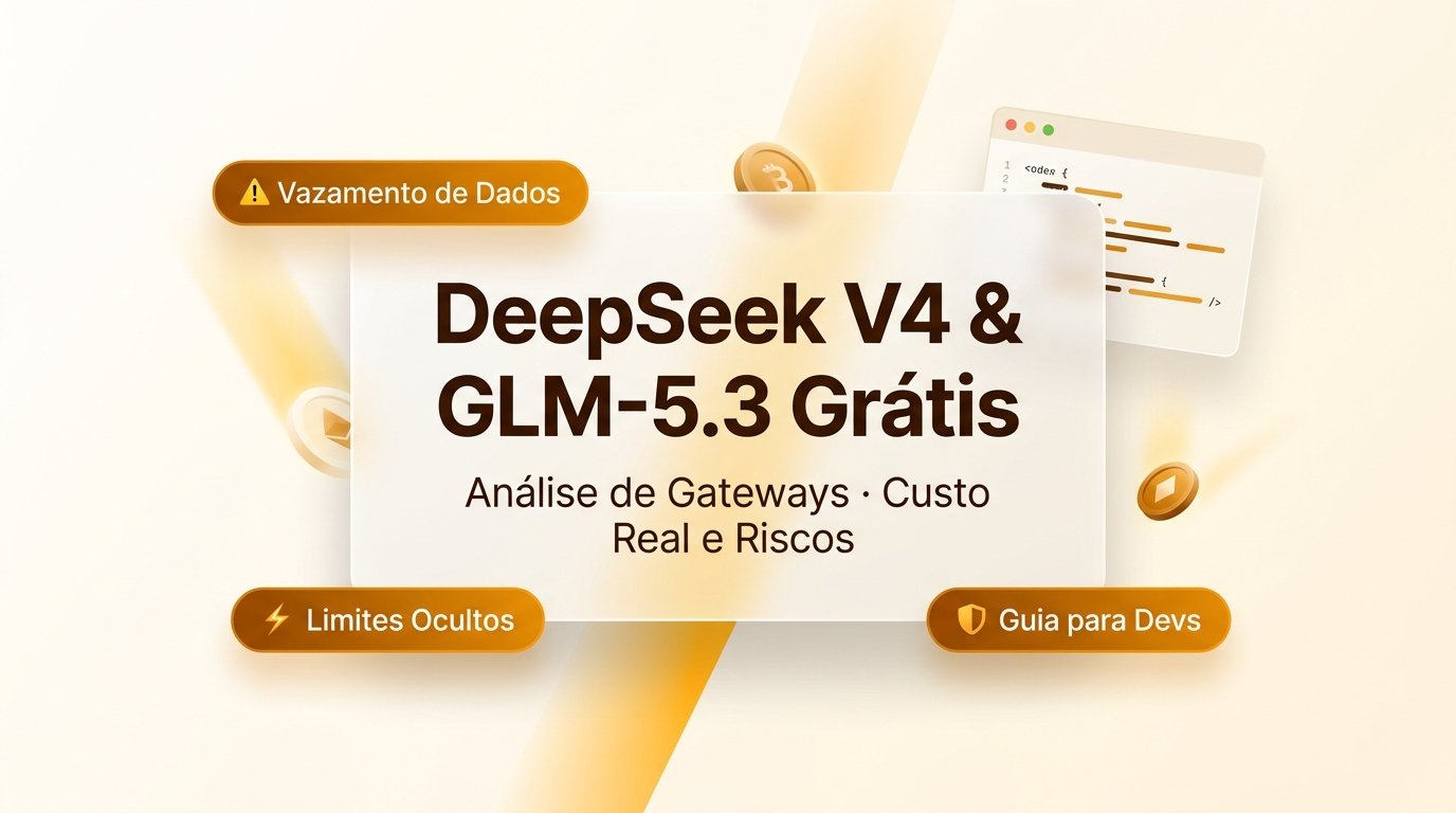 A Onda de DeepSeek V4 e GLM-5.3-Flash Grátis no X