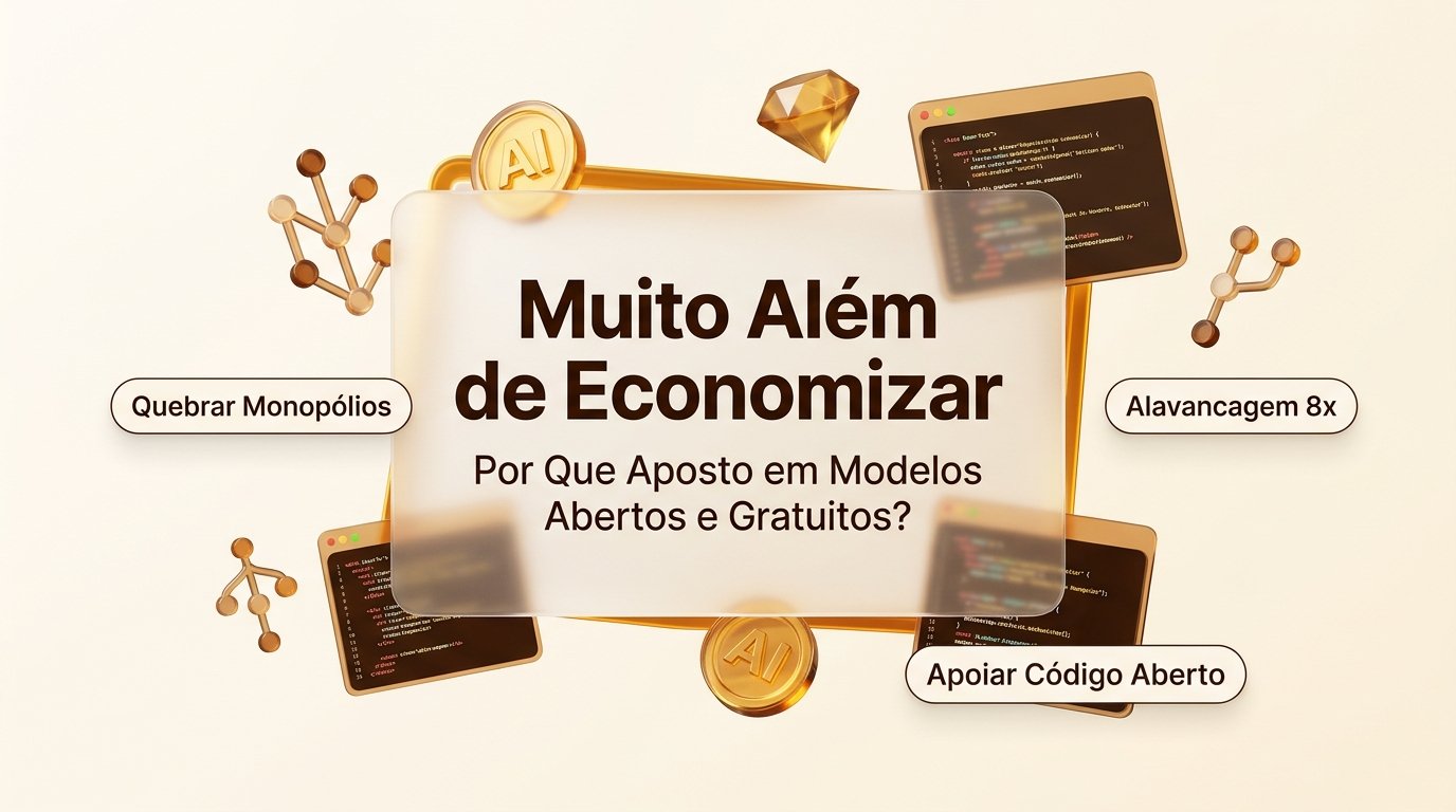 Muito Além de Economizar: Por Que Aposto em Modelos Abertos e Gratuitos