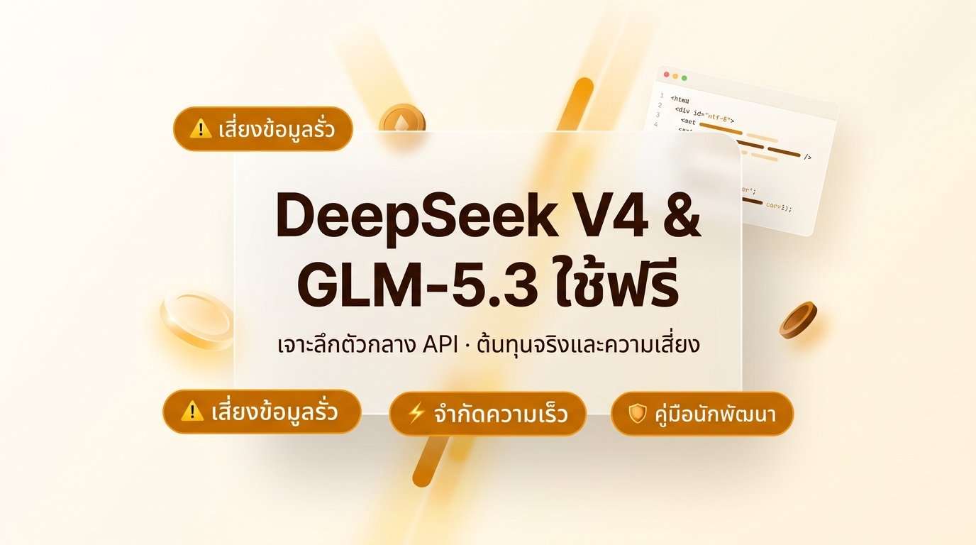 กระแส DeepSeek V4 และ GLM-5.3-Flash ใช้ฟรีบน X