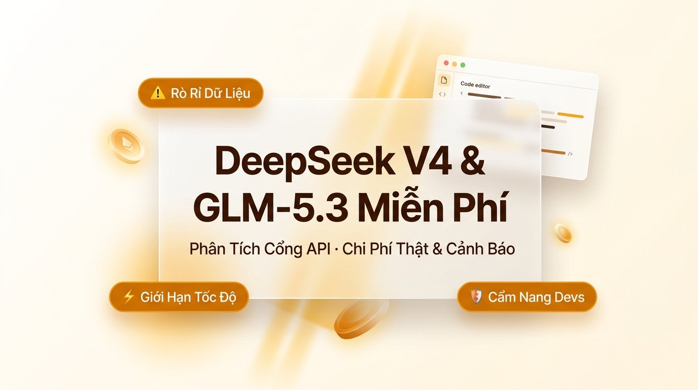Cơn sốt DeepSeek V4 & GLM-5.3-Flash Miễn Phí trên X