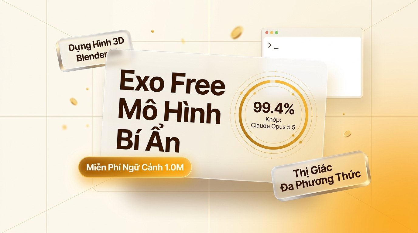 Mô Hình Miễn Phí Bí Ẩn Exo Free Trên OpenCode - Đánh Giá Chi Tiết