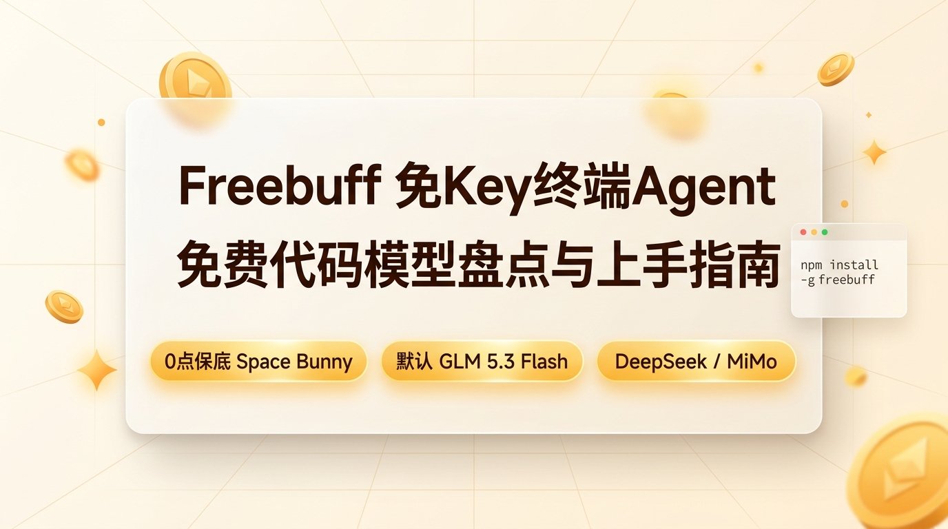Freebuff 免费终端 Agent 指南封面