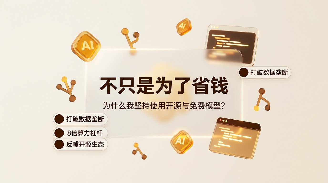不只是为了省钱:为什么我坚持使用开源与免费模型?