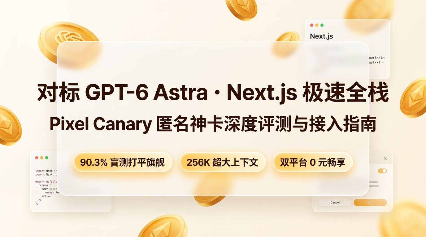 Pixel Canary Next.js Guide Cover (zh-CN)